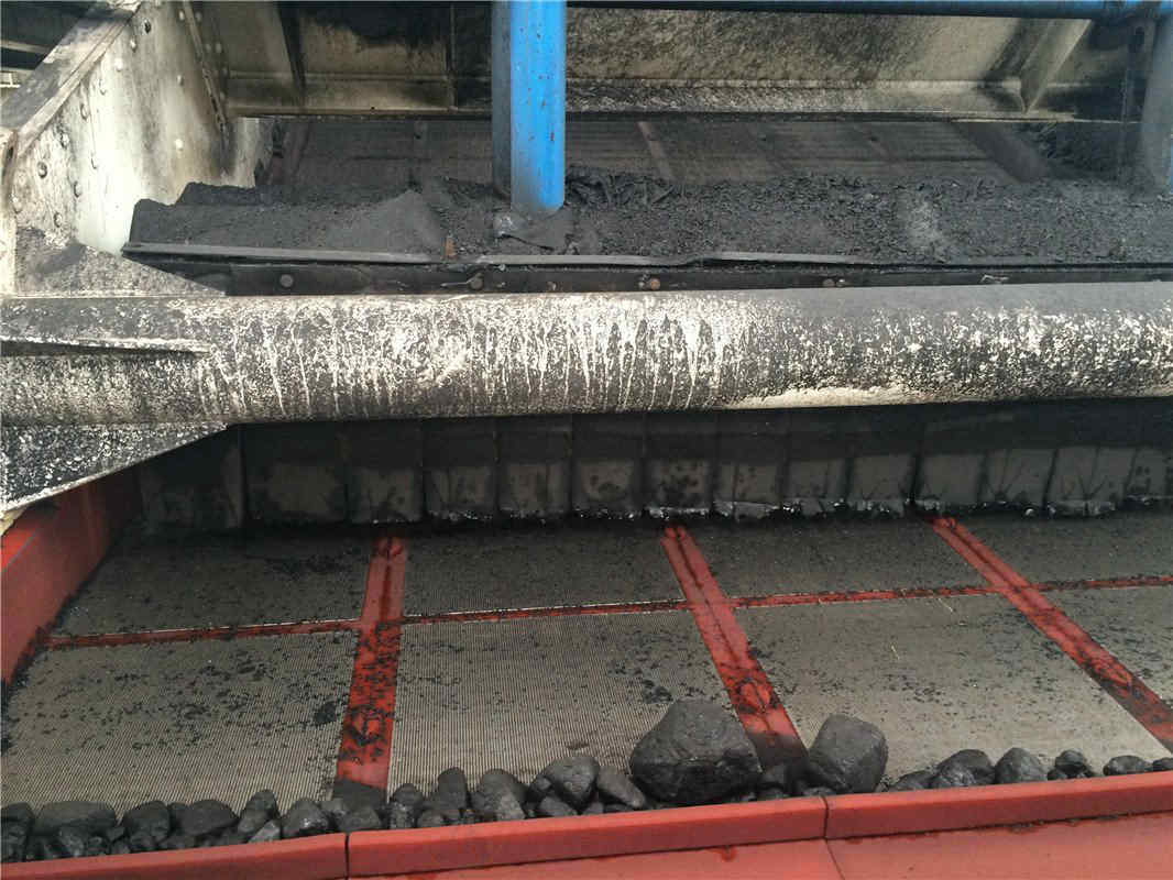 聚氨酯包邊（biān）不鏽鋼條縫篩網